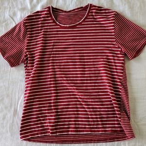 Tradlands Box Tshirt Red Stripe